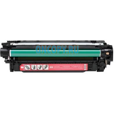 Заправка картриджа HP CE253A №504A (пурпурный)