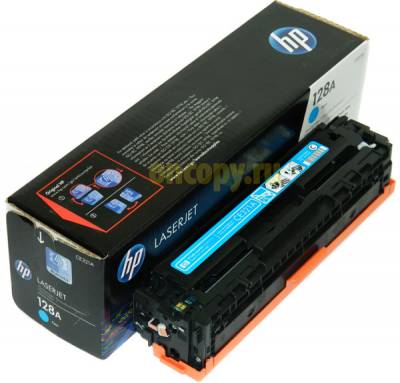 Заправка картриджа HP CE321A (HP 128A cyan)