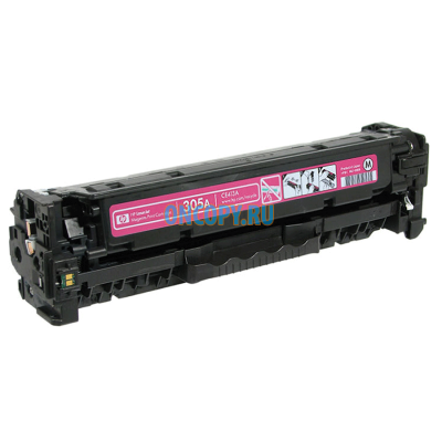 Заправка картриджа HP CE413A (HP 305A) magenta